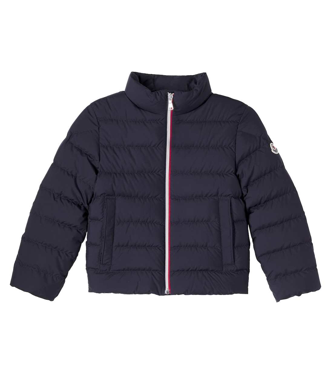 

Пуховик Serapio Moncler Enfant, темно-синий
