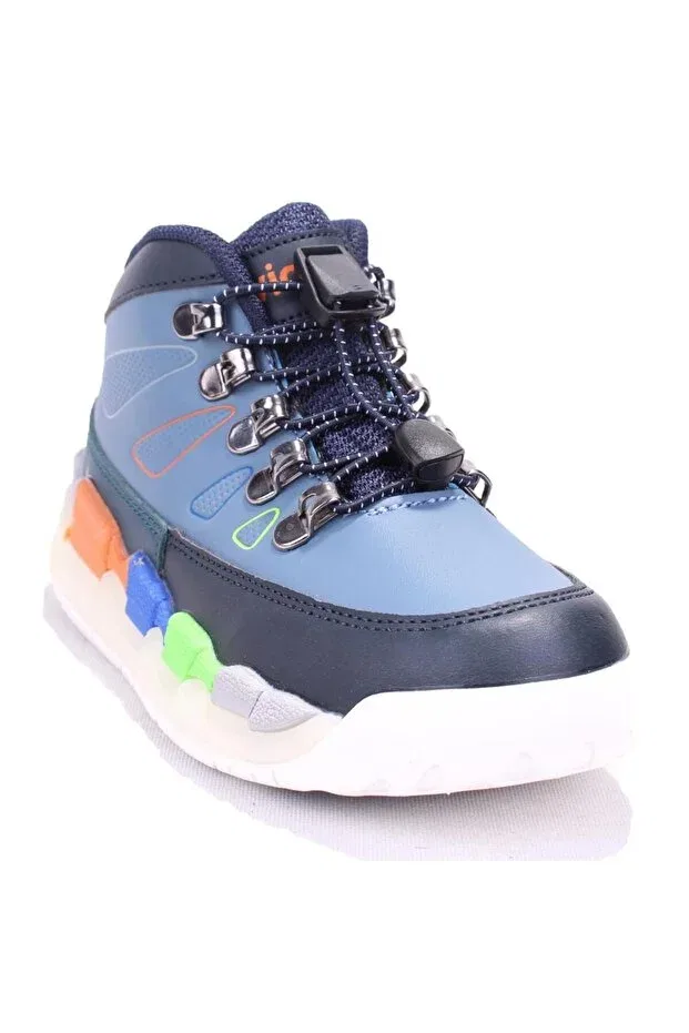 Детские ботинки для девочек на плоской подошве Ellen 946f24k417 jeans blue orthopedic daily lighted boy's sports boots Vicco, Blue