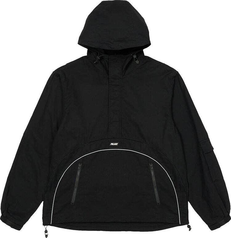 

Куртка Palace Deflector 1/2 Zip Jacket 'Black', черный