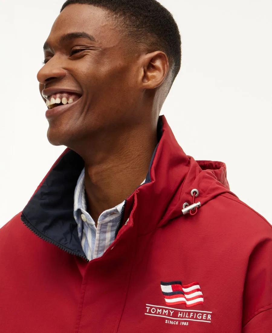 Мужская куртка с воротником-стойкой Reversible Regatta Jacket Tommy Hilfiger, Regatta Red — фото 3