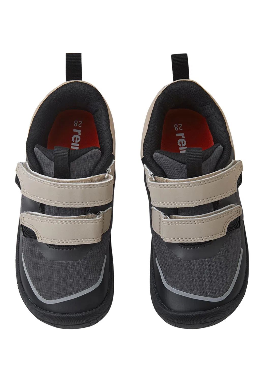 Детские ботинки с мембраной ReimaTec Barfußschuhe Viikari Reima, Schwarz Dunkelgrau — фото 4