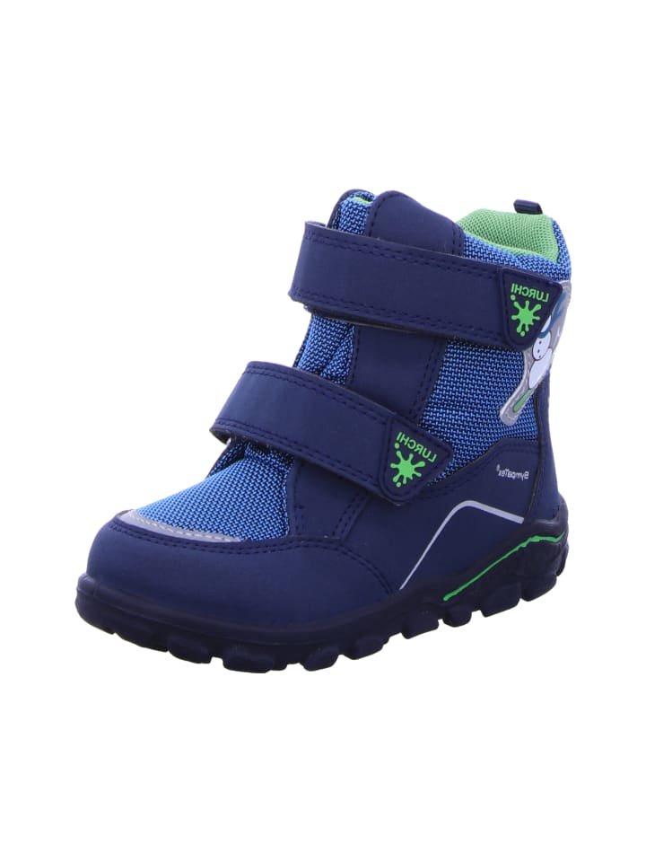 

Сапоги Lurchi Klettstiefel Mit Tex, синий