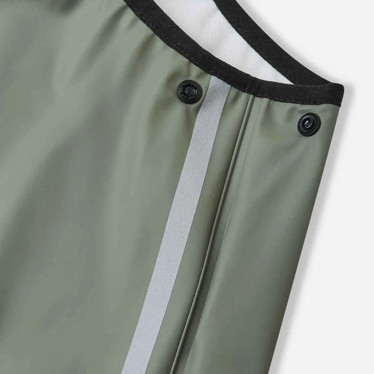 Детские дождевые штаны для мальчиков на подтяжках Lammikko rain pant Reima, Greyish Green — фото 4
