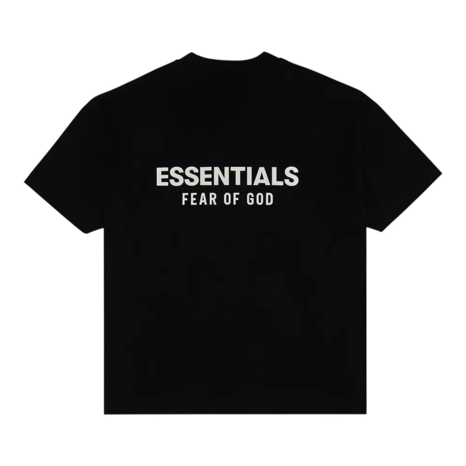 Футболка Fear of God Essentials Classic Short Sleeve T-Shirt SS25 'Jet Black' — фото 2
