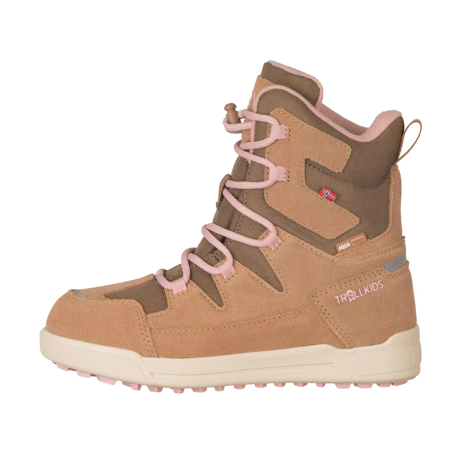 Детские зимние ботинки снегозащитные KIDS FINNMARK WINTER BOOTS TROLLKIDS, Brown Ochre — фото 2