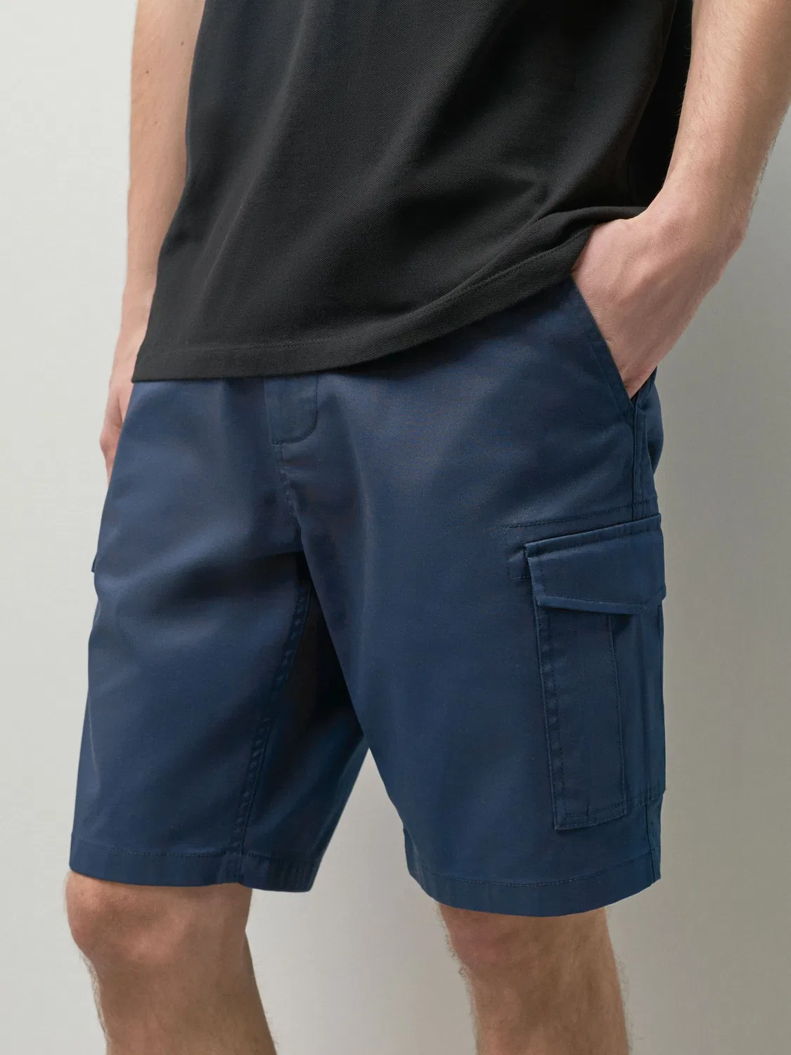 Шорты карго из 2 шт, Stretch Cargo Shorts Next, Ink Blue/Sage Green — фото 3