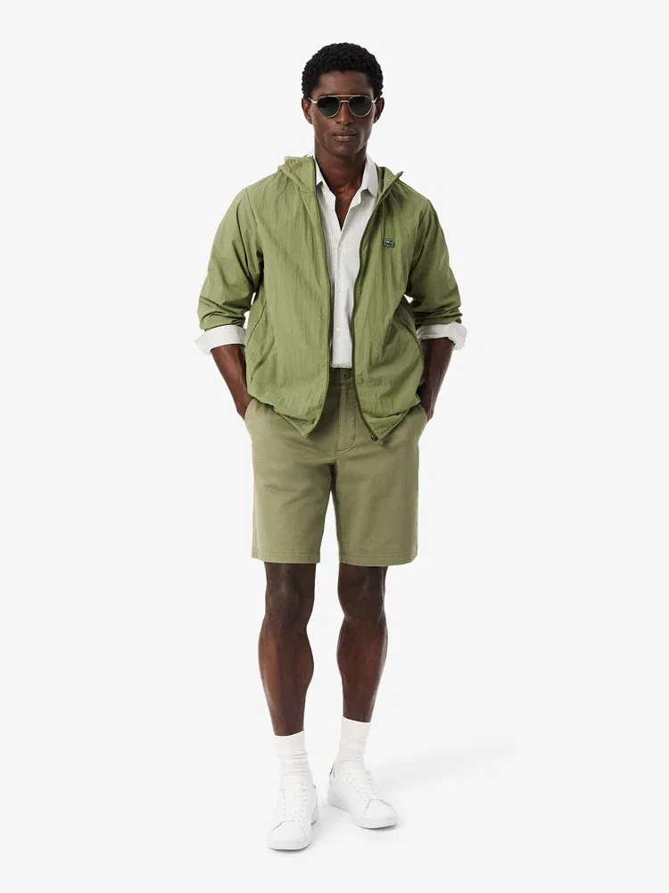 Шорты Bermuda Twill Chino LACOSTE, Khaki — фото 4