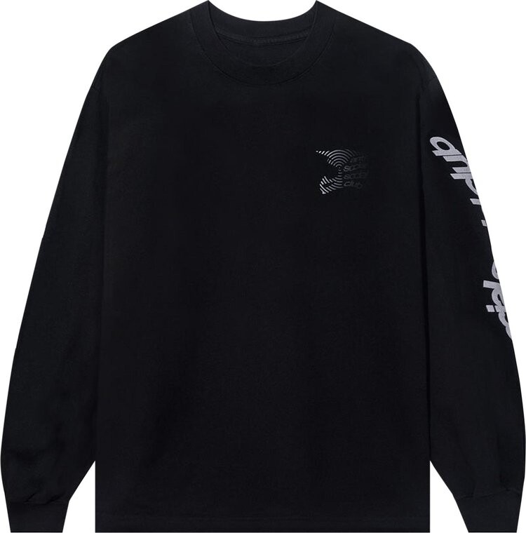 

Лонгслив Anti Social Social Club x Alpine Stars Helmet Long-Sleeve Tee 'Black', черный