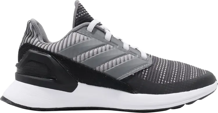

Кроссовки Adidas RapidaRun Knit EL C 'Black Grey', черный