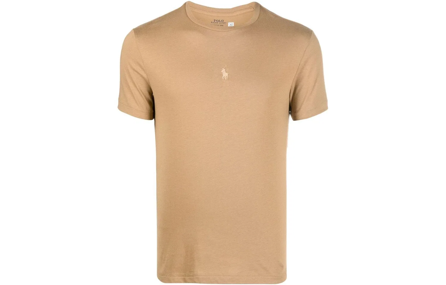 Мужская футболка с коротким рукавом Logo-Detail Polo Ralph Lauren, Brown