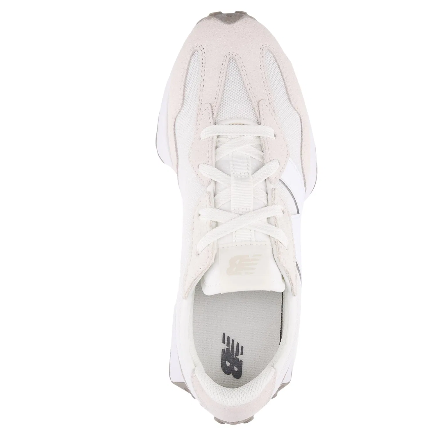 Детские кроссовки для мальчиков с контрастным дизайном 327 New Balance, Sea Salt 18 — фото 3