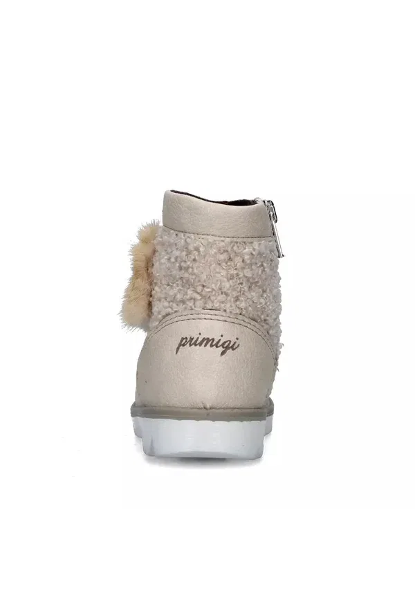 Ботинки с цветочной аппликацией Baby shoes Primigi, бежевый — фото 2