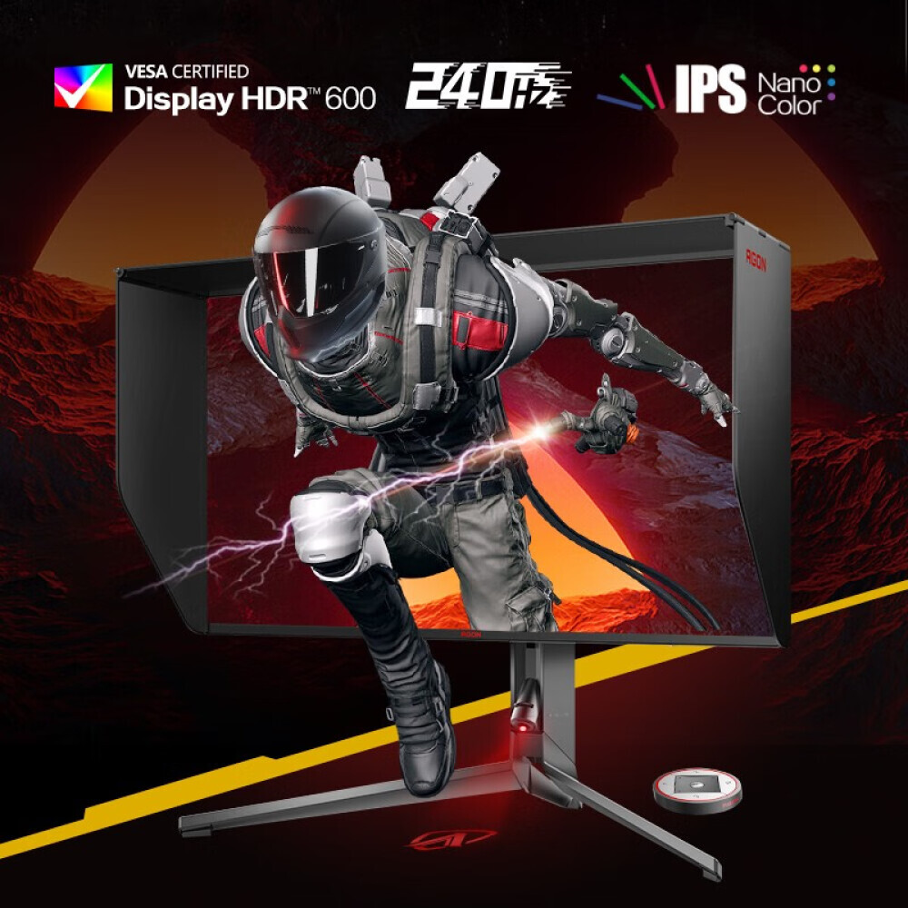

Игровой монитор AOC AGON AG274QZP, 27", 2560 х 1440, 240 Гц, Nano IPS, черный