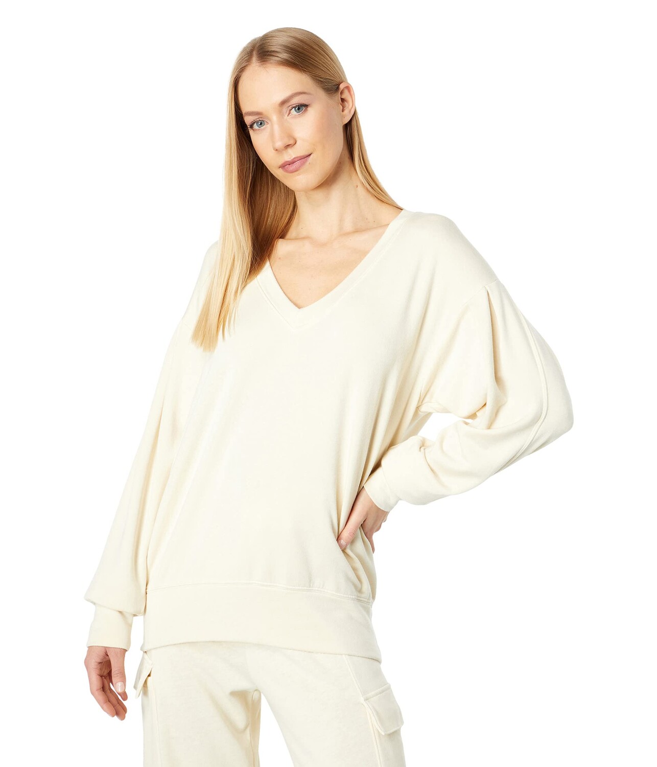 

Толстовка SUNDRY, Pleated Sleeve Sweatshirt