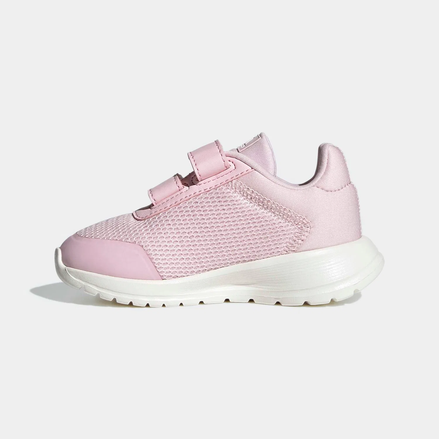 Детские спортивные кроссовки с липучкой Adidas Sportswear, Clpink/Cwhite/Clpink — фото 3