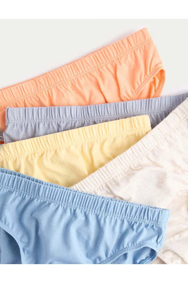 Детские трусы для мальчиков с принтом 10 шт Marks & Spencer, Multi Color — фото 3