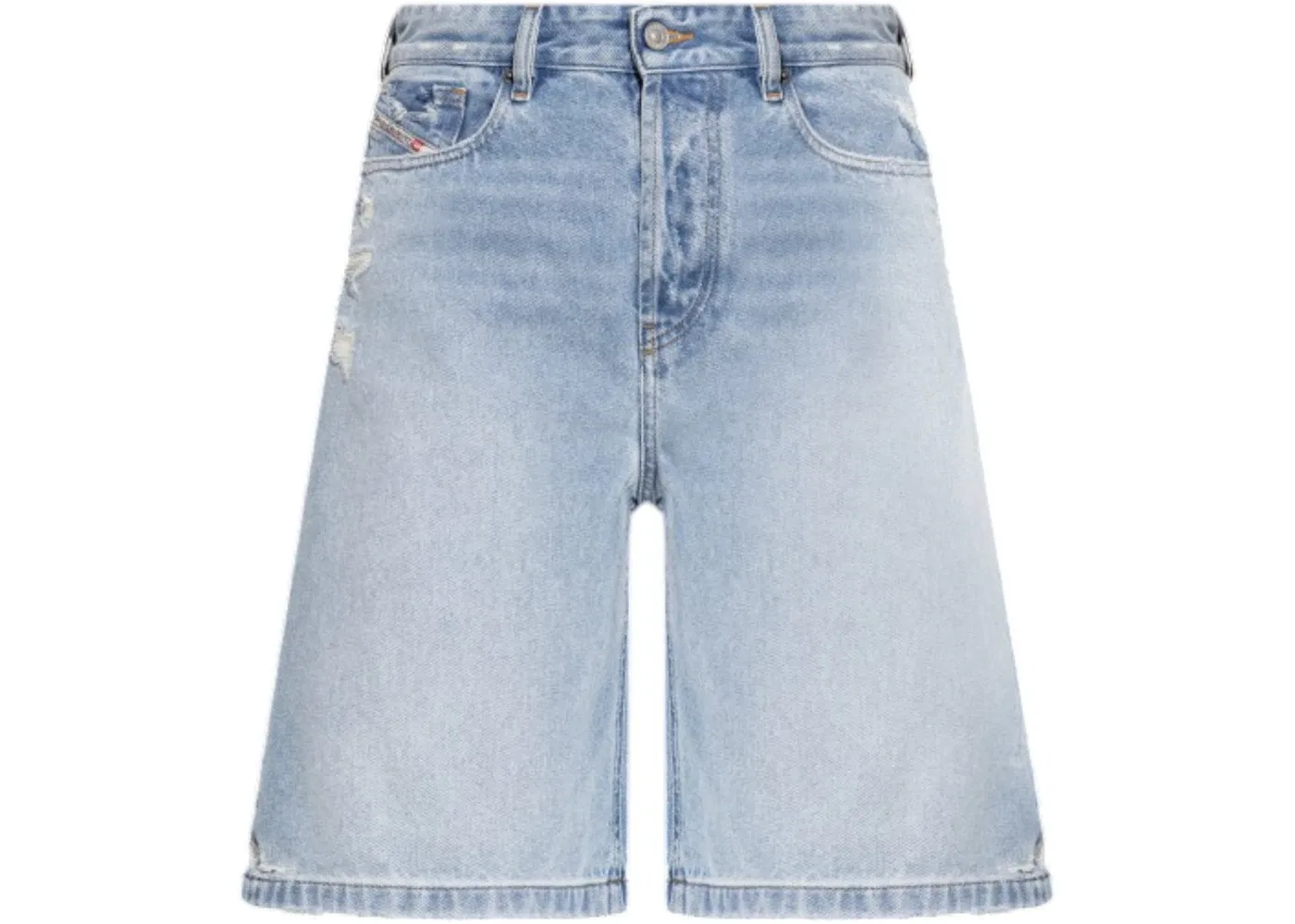 Женские шорты с принтом Shorts Diesel, Blue