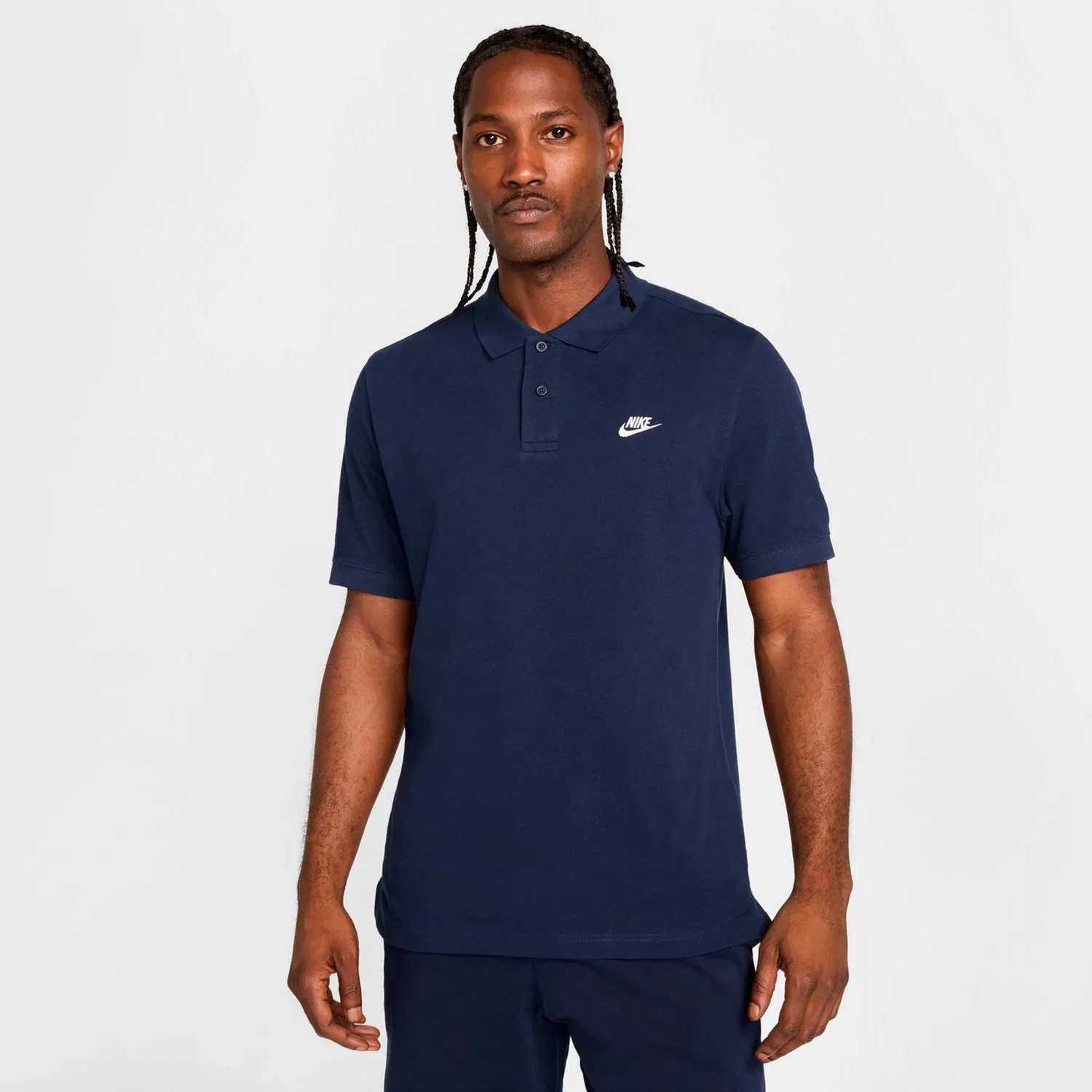 Поло с коротким рукавом Club Pique Nike, Dunkelblau
