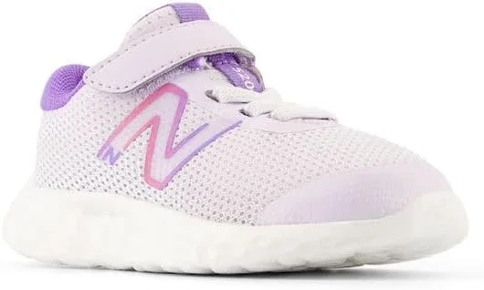 Детские кроссовки для девочек 520 V8 Bungee New Balance, Taro/Violet Crush/Real Pink — фото 4