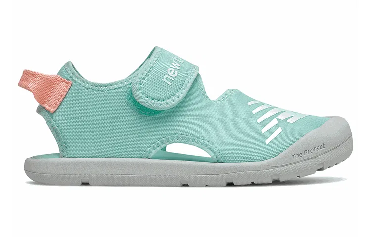 Детские сандалии с регулируемой застежкой New Balance NB CRSR Sandal Lake Green, Green — фото 3