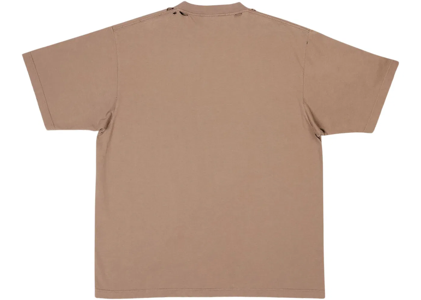 Женская футболка свободного кроя Caps Boxy Fit Balenciaga, Grey — фото 2