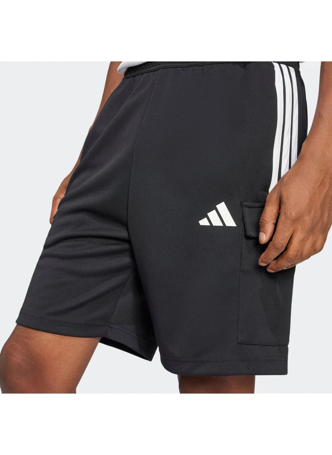 Шорты карго Tiro Adidas, черный — фото 3