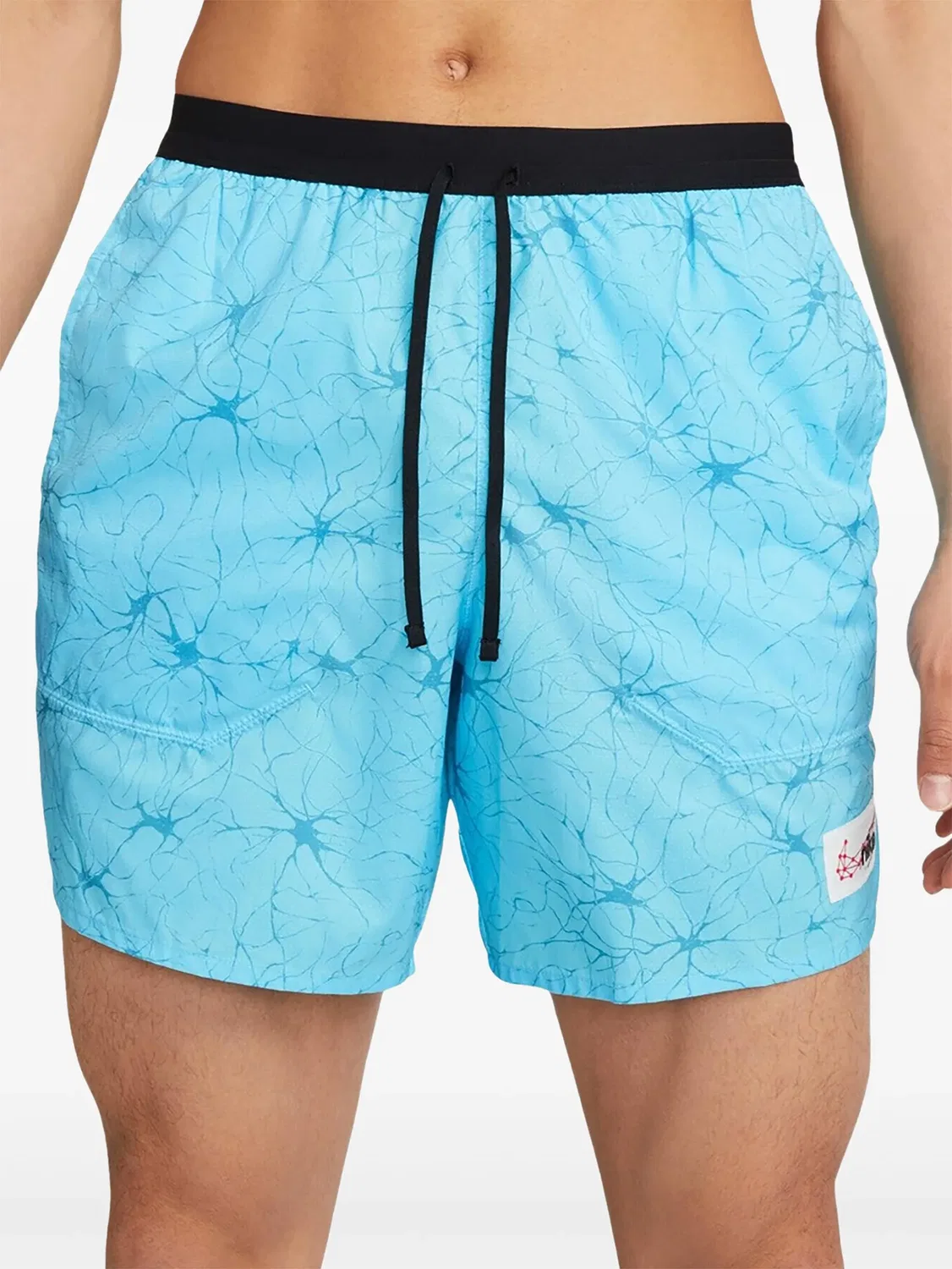 Спортивные шорты Stride D.y.e Blue Chill/Light Crimson Nike, синий