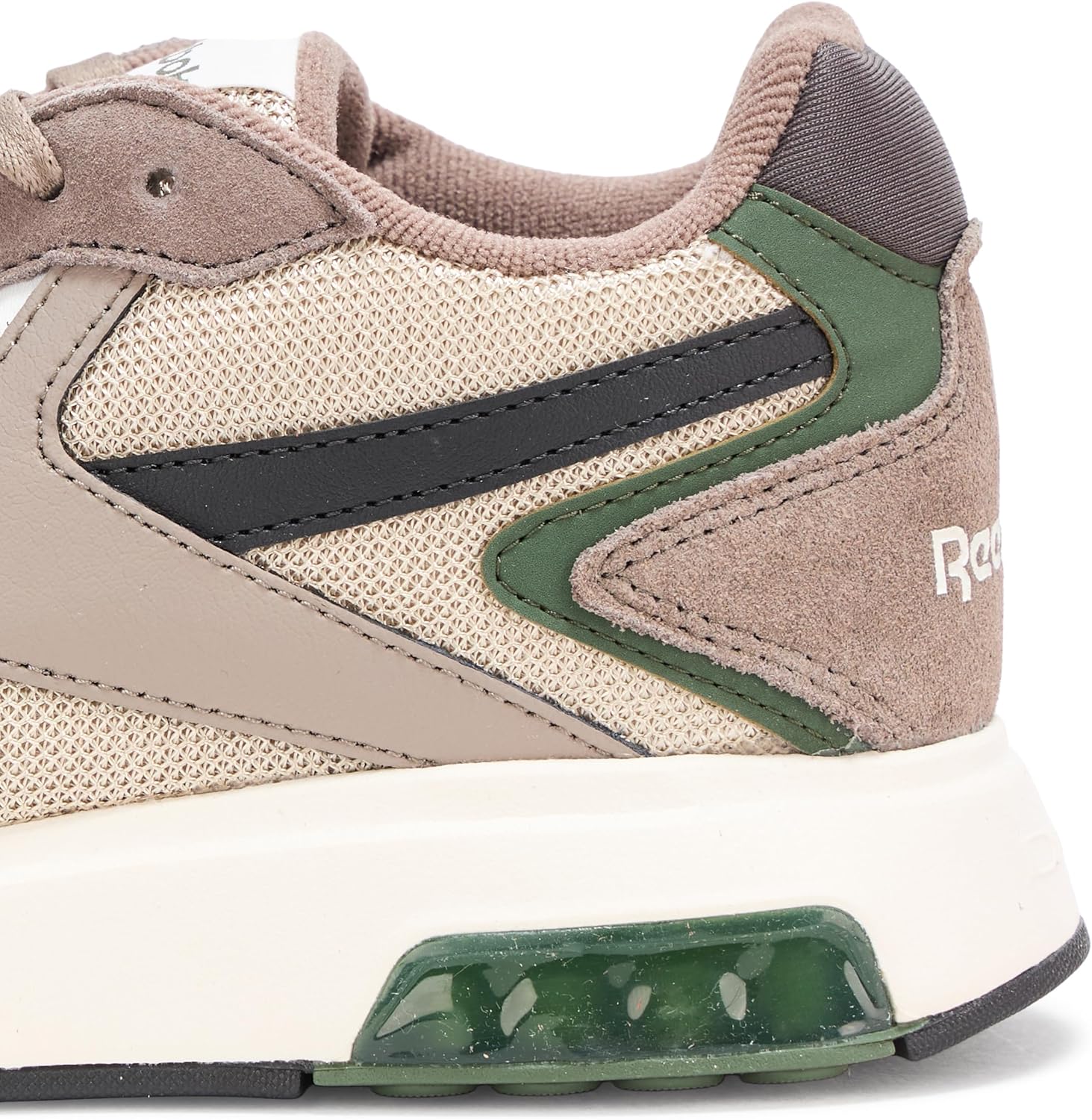 Кроссовки Reebok Unisex-Adult Glide DMX, черный/зеленый/серый — фото 4