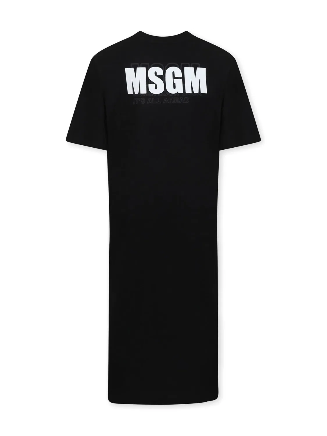 MSGM Платье для девочек черного цвета — фото 2