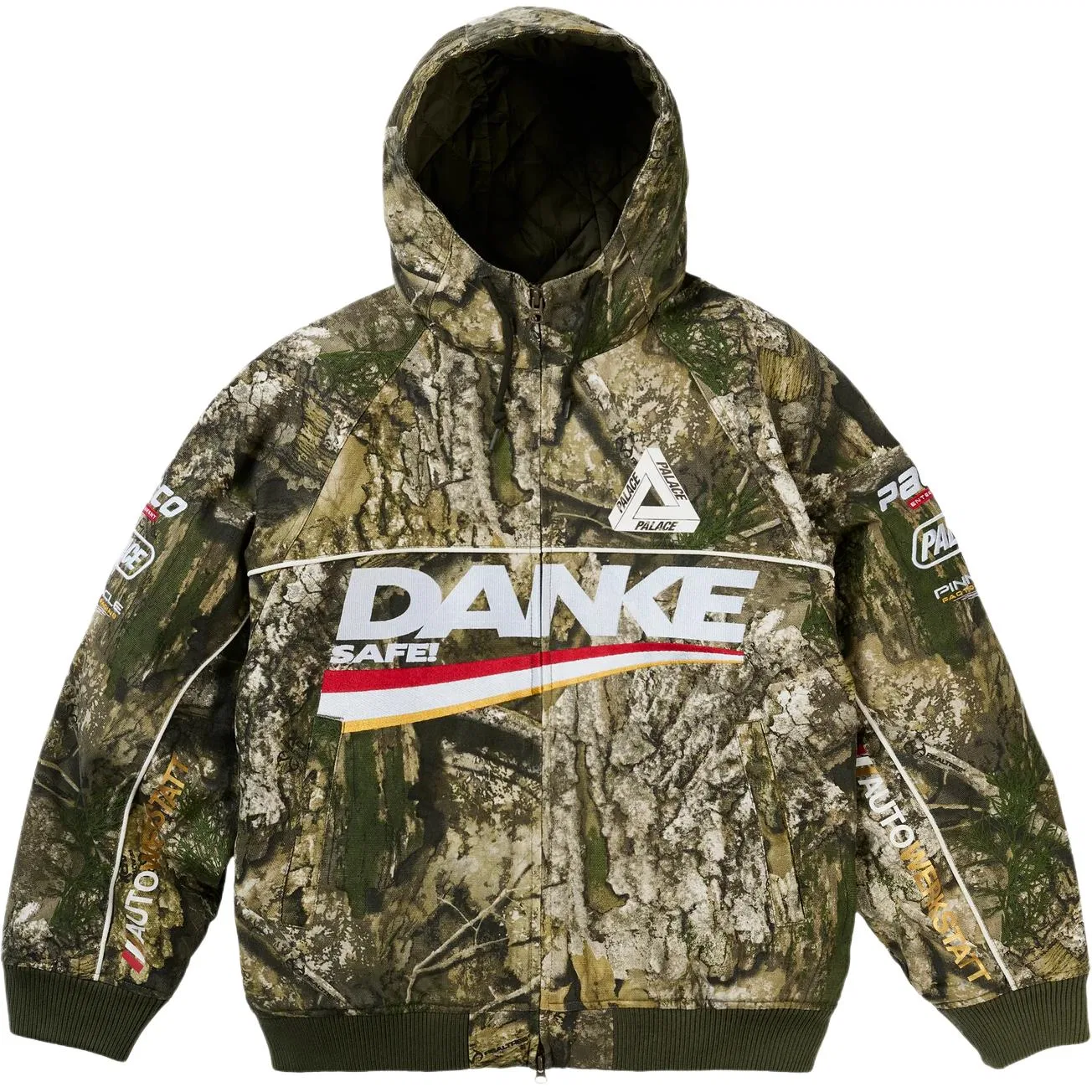 Детская куртка с камуфляжным принтом PALACE, Camouflage