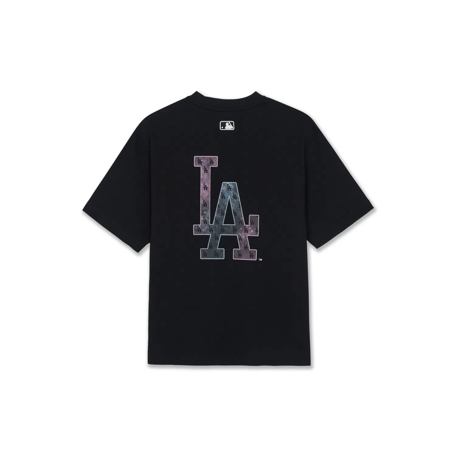Детская футболка с принтом MLB Monogram Los Angeles Dodgers, MLB, Black — фото 3