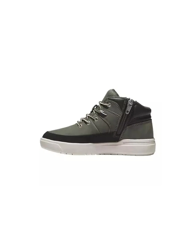 Детские кожаные кроссовки Seby Mid Lace Sneaker J Timberland, Grun — фото 3