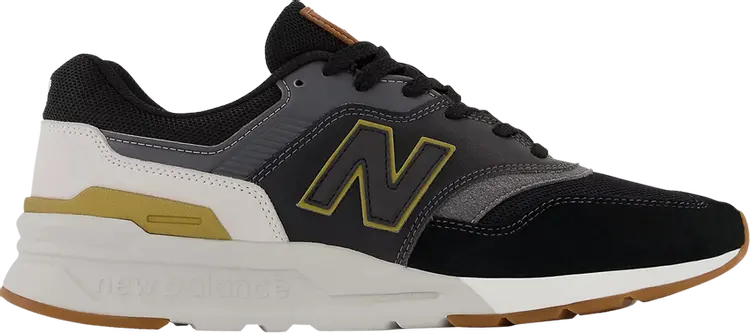 

Кроссовки New Balance 997H, черный/серый/желтый