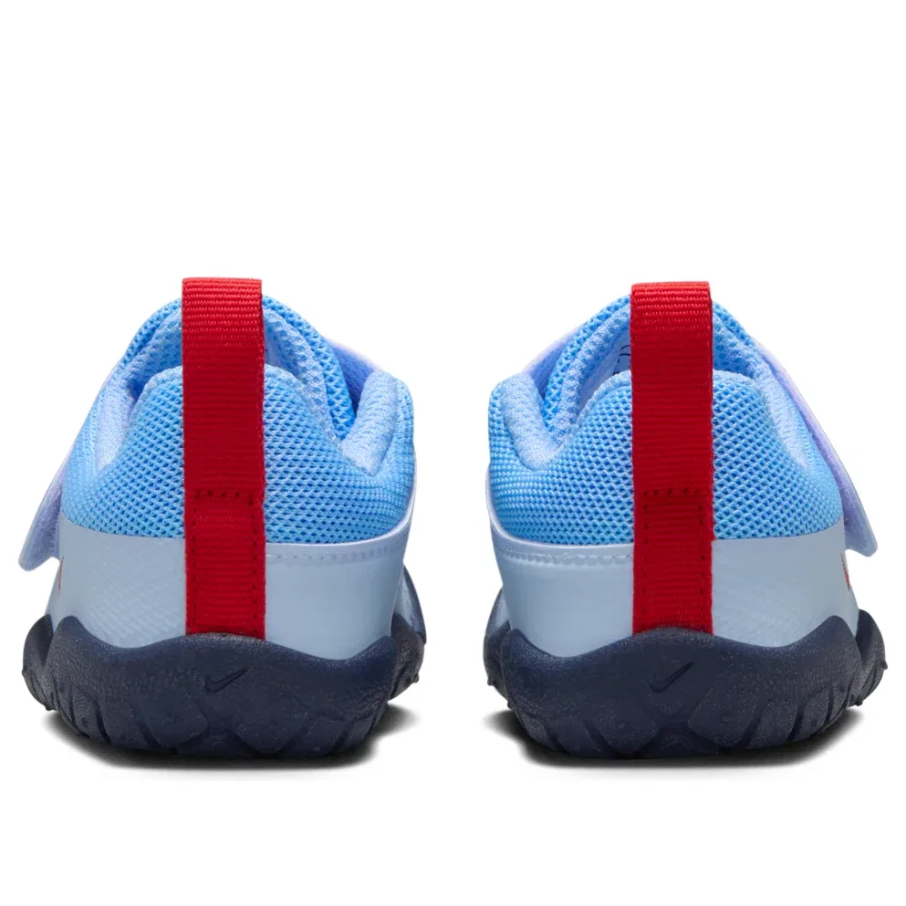 Детские кроссовки с сетчатым верхом Swoosh 1 Essential 'Hydrogen Blue' Nike, Hydrogen Blue/Football Blue/Midnight Navy/University Red — фото 4