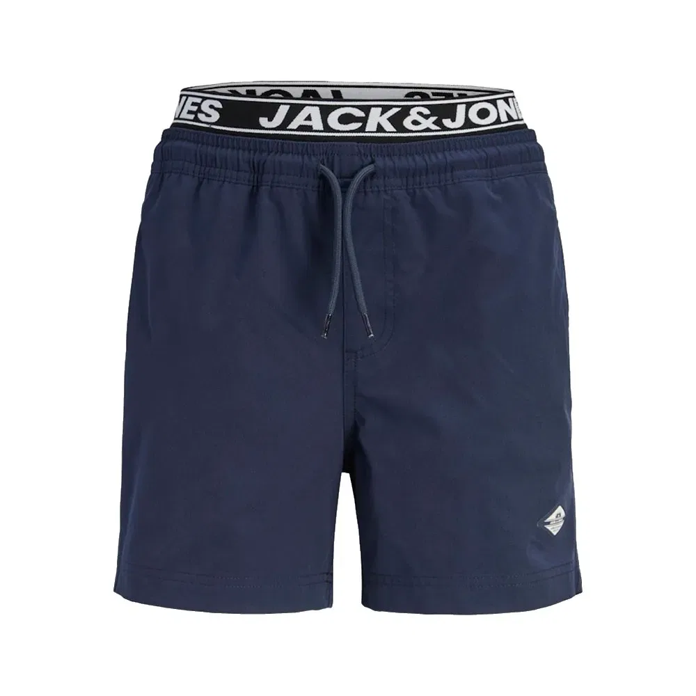 Плавки двойные Maui Surf Jack & Jones, синий — фото 3
