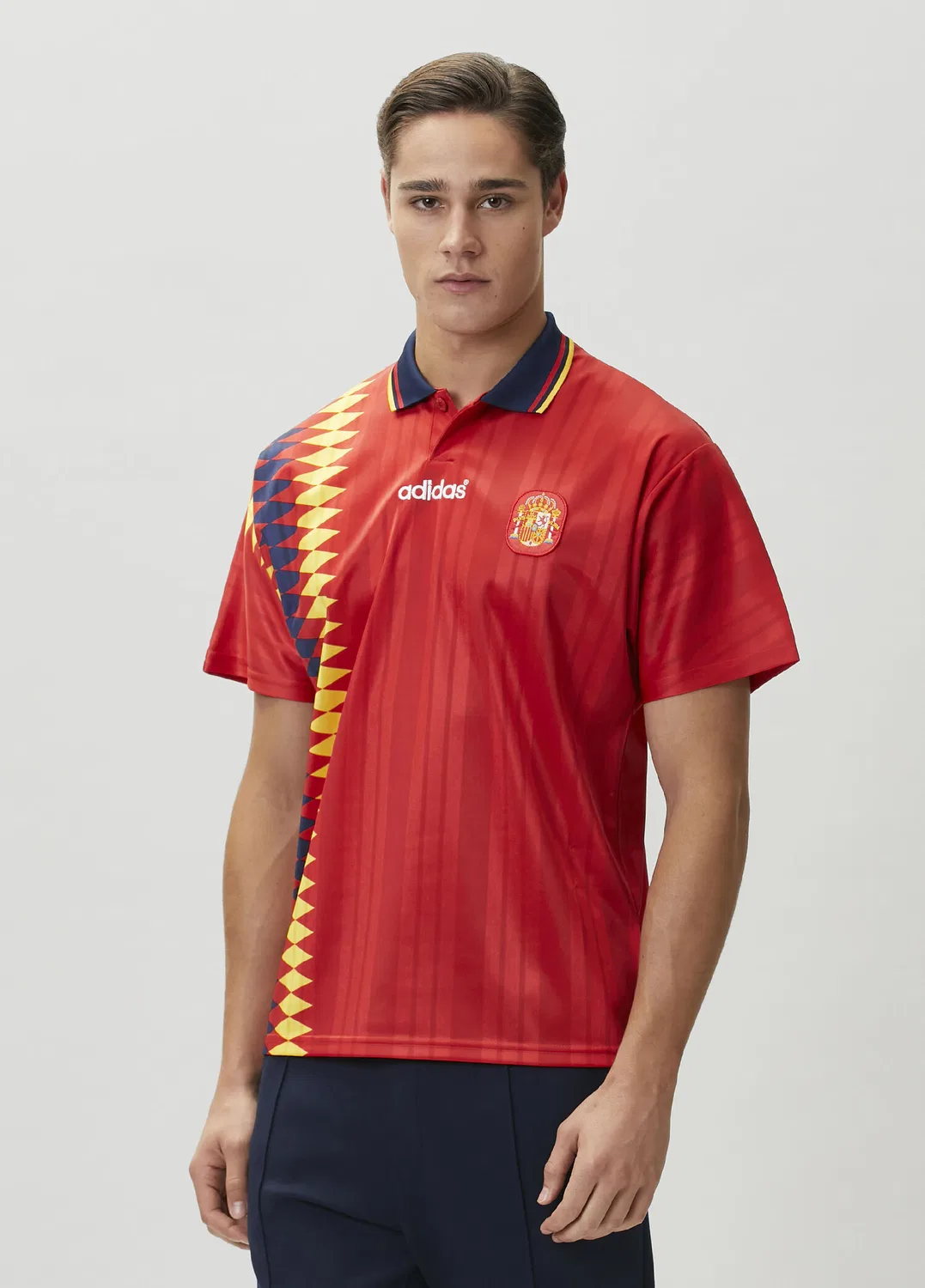 Футболка Adidas Spain Home Jersey 1994, красный — фото 3