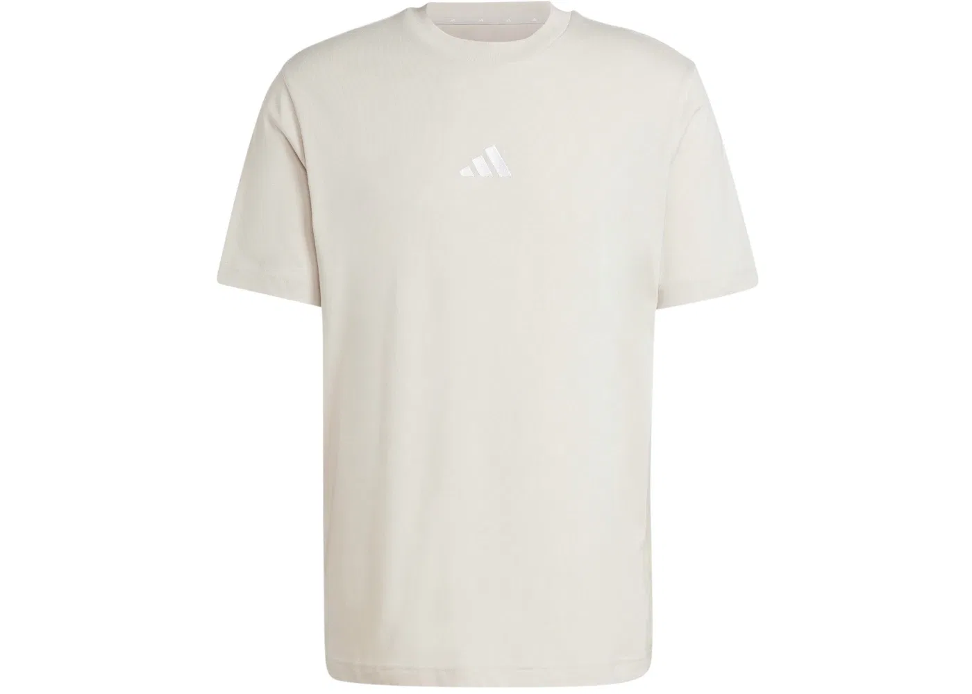 Мужская футболка с коротким рукавом Adidas T-Shirt, Wonder Alumina/White