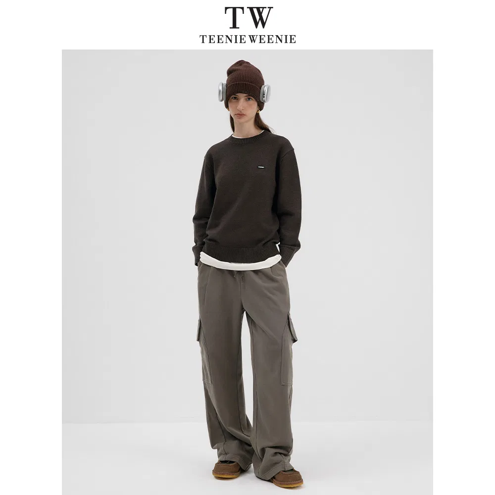 Детские трикотажные спортивные штаны Unisex Teenie Weenie Men, Coal Gray — фото 4