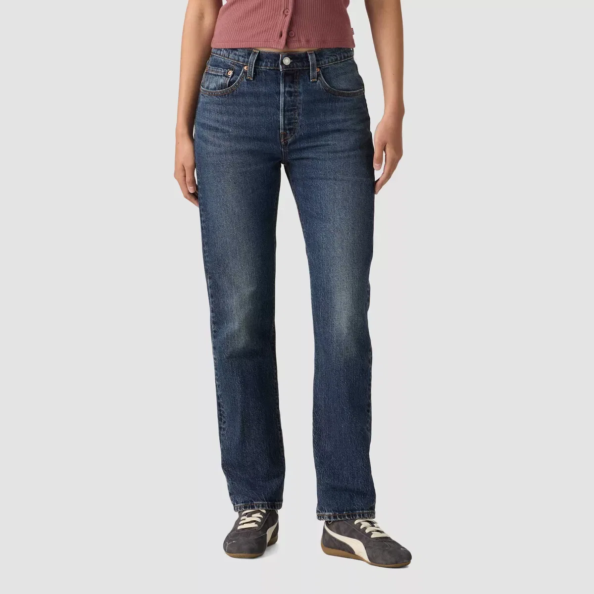 Женские джинсы с высокой посадкой 501 Levi's, Believe Not