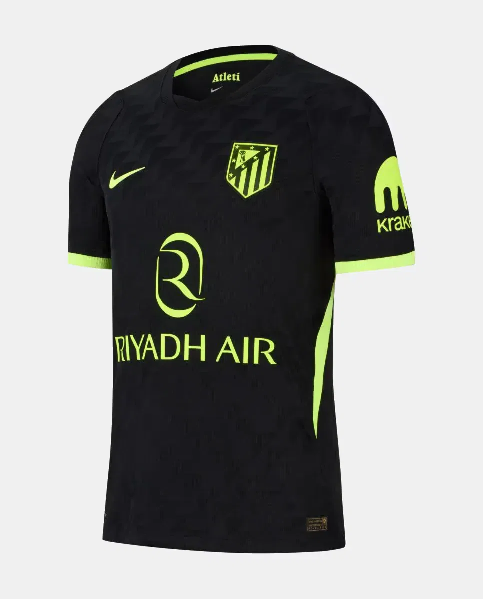 Мужская футболка с длинным рукавом Atlético de Madrid 2026-2027 Match Nike, Negro