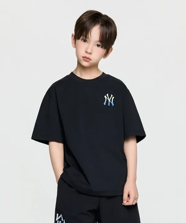 Футболка с монограммой SPORTIVE MONOGRAPH, Mlb Kids, черный