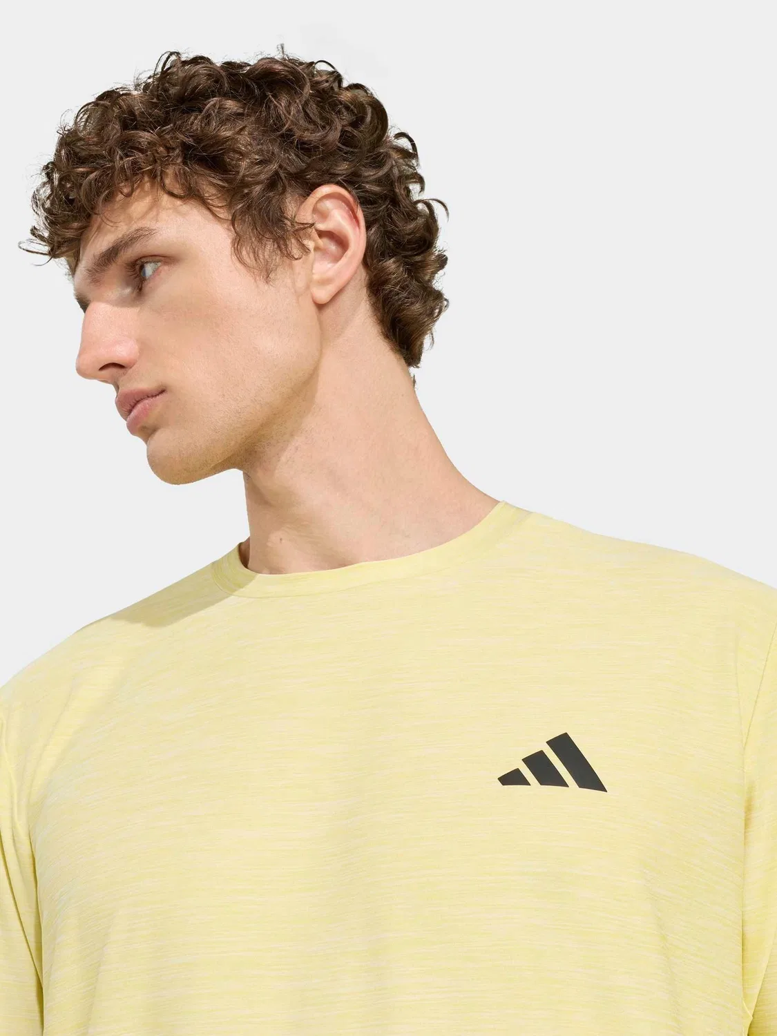 Футболка тренировочная Workout Essentials Flex adidas, желтый — фото 4