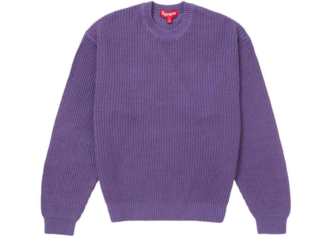 Мужской свитер с принтом Supreme Old English Printed Purple — фото 2
