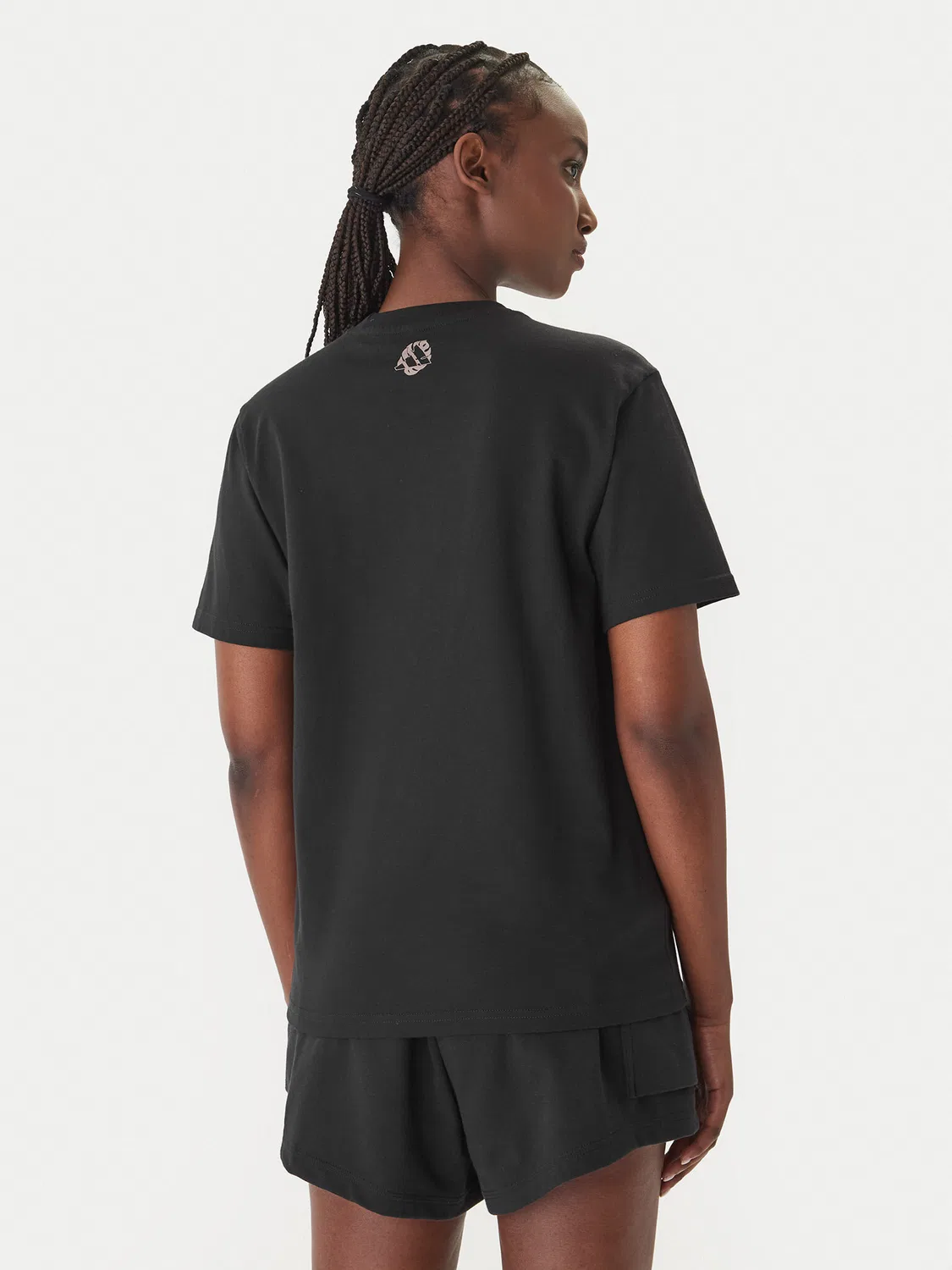 Женская футболка стандартного кроя Animal Graphic Adidas, черный — фото 3