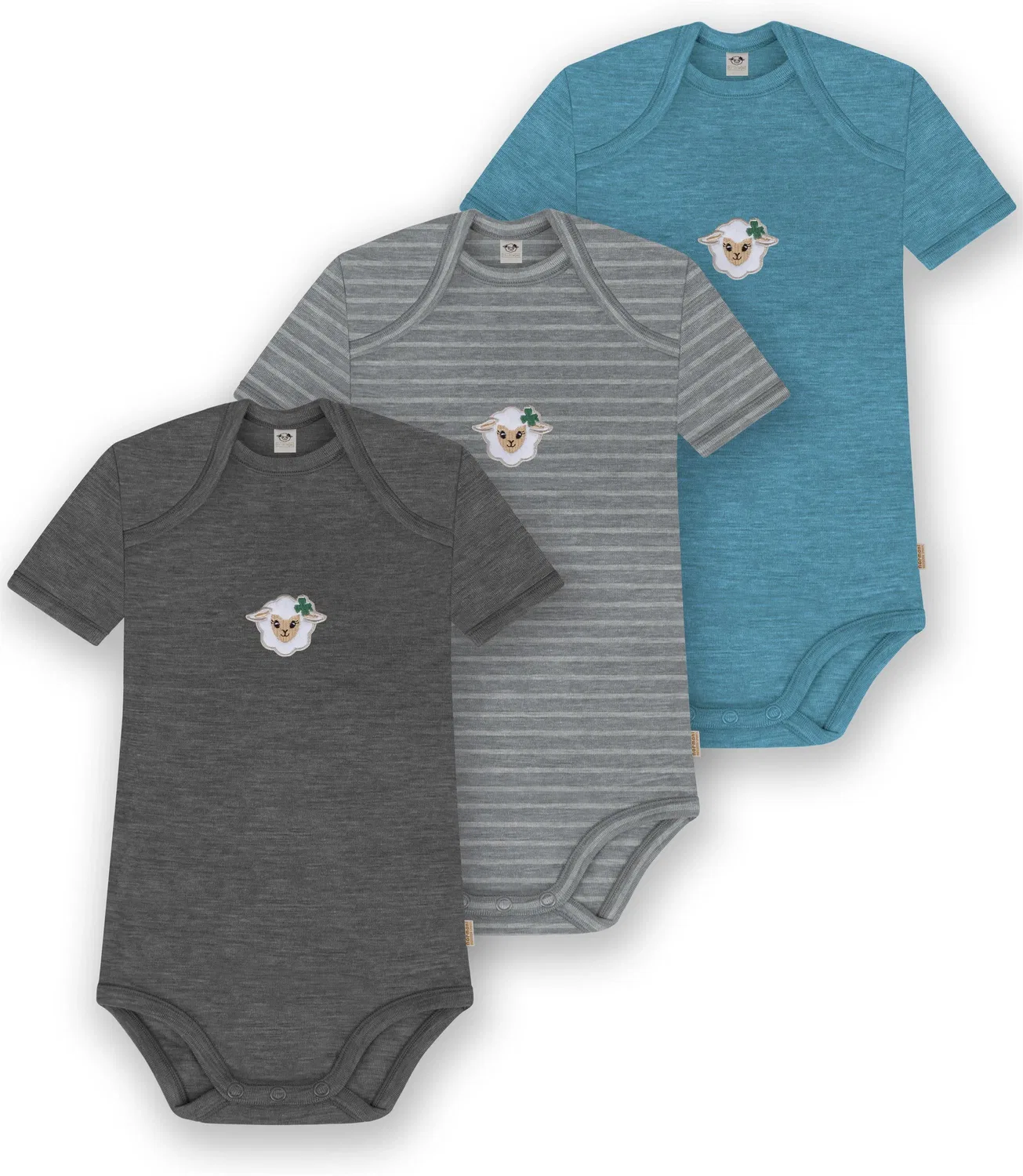 Боди-комбинезон с коротким рукавом комплект из 3 штук Tauranga Normani Outdoor Sports, синий