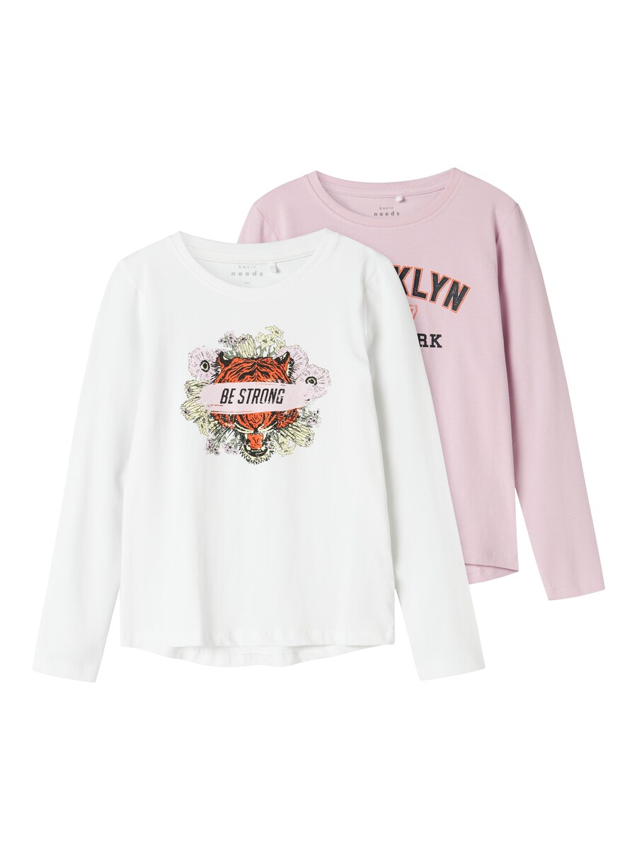 

Лонгслив NAME IT Shirt NKFVIX, цвет rose/white