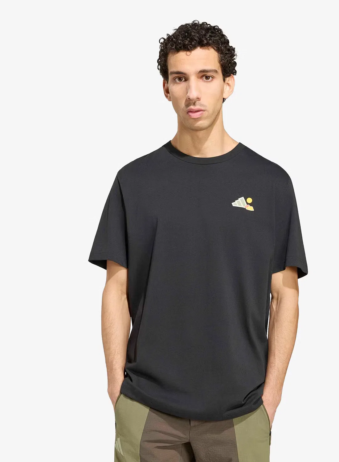 Футболка с принтом Terrex Camper Graphic Adidas, черный