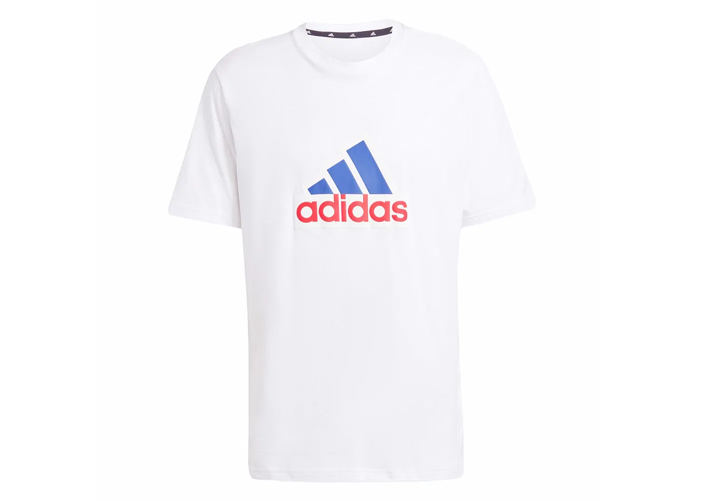 Мужская футболка с принтом Adidas Badge of Sport, White