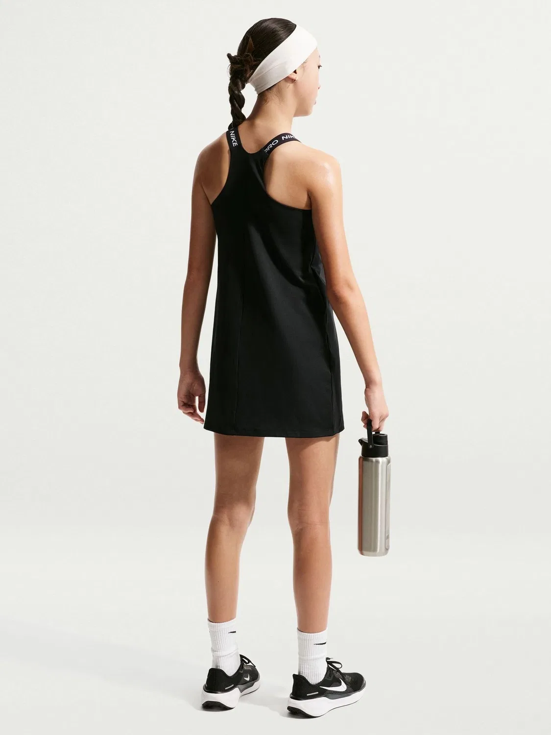Топ тренировочный Nike Pro Dri-FIT для девочек, Black — фото 2