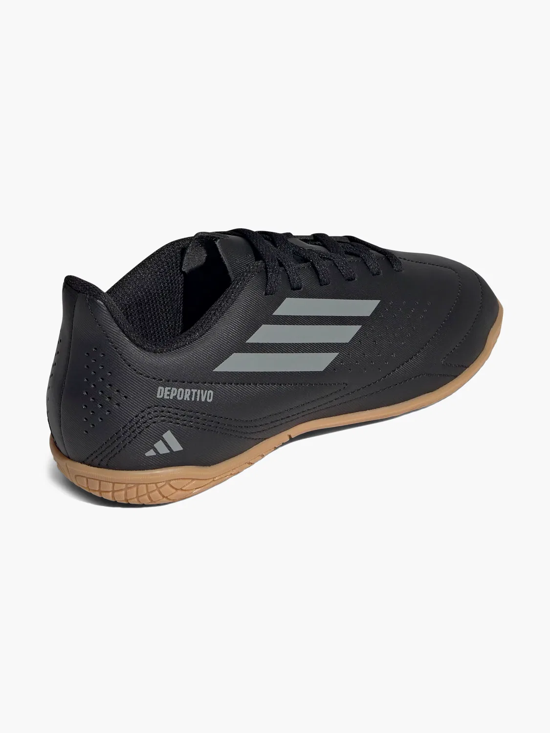 Детские футбольные бутсы indoor Adidas, черный — фото 4